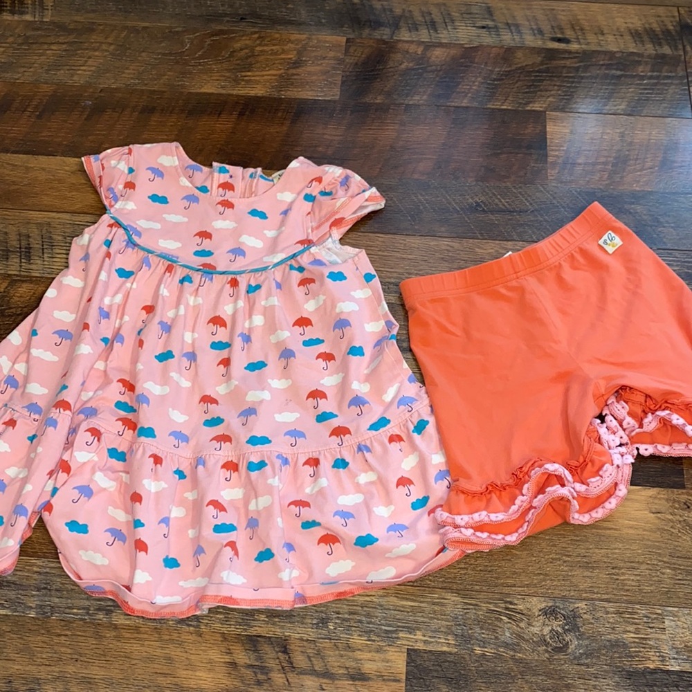Wildflowers outfit size 8